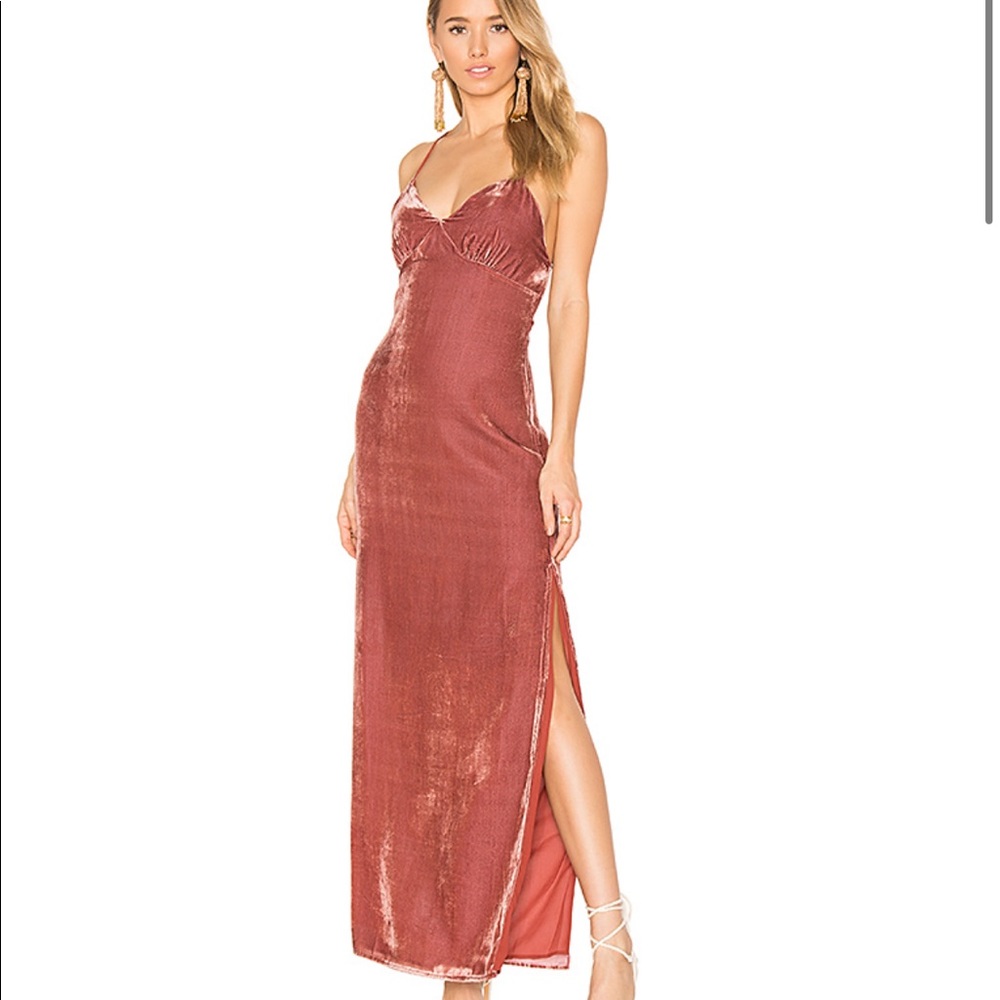 House of Harlow x Revolve Rae cross back dress